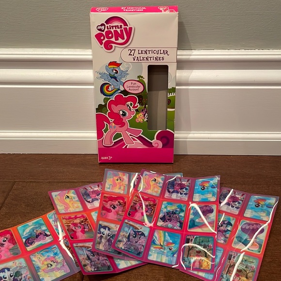 My Little Pony Lenticular Valentines - Picture 1 of 2